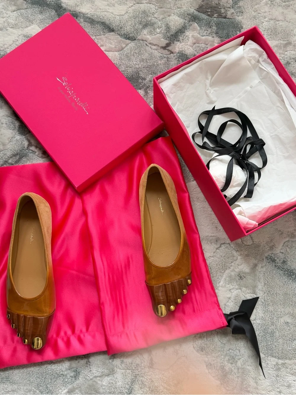Schiaparelli Anatomy Ballerinas - worn once